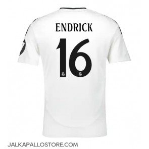 Real Madrid Endrick #16 Kotipaita 2024-25 Lyhythihainen